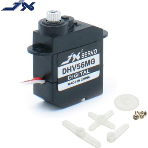 JX Servo DHV56MG 5.6g DS Digital Coreless MG Metal Gear HV Servo 1.2kg 0.10sec For RC Car Robot Airplane Aircraft Drone