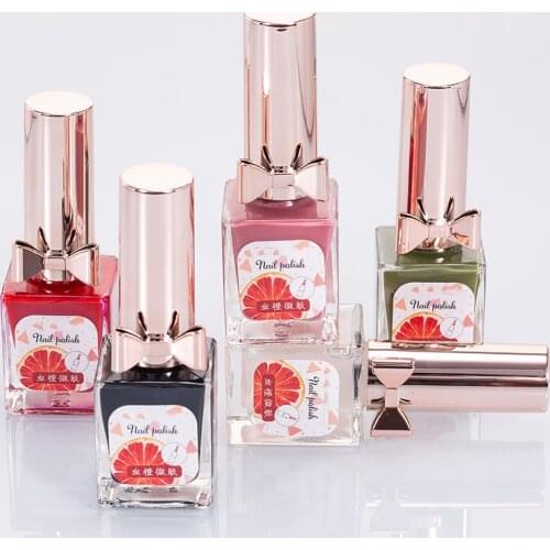 Nail Polish No Baking Peelable Nail Polish Quick-Drying Durable and Convenient Colorful Safe NE