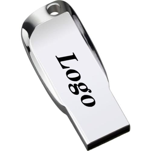 Metal Waterproof Pen Drive 2 In 1 Type-C 2.0 Pendrive 64GB High Quality Usb Flash Drive 4GB 8GB 16GB 32GB 128GB 256GB Usb Stick