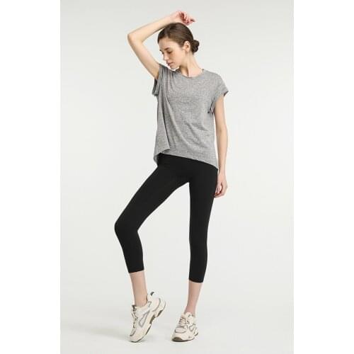 MINDYGOO High Quality Custom Logo Factory New Style Quick Dry Sportswear T Shirt Fashion Yoga Sexy Back Jacket