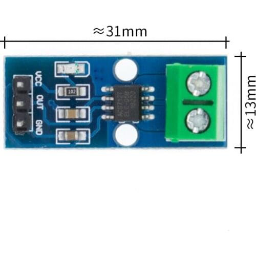 Hall Current Sensor Module ACS712 module 5A 20A 30A Hall Current Sensor Module 5A/20A/30A ACS712