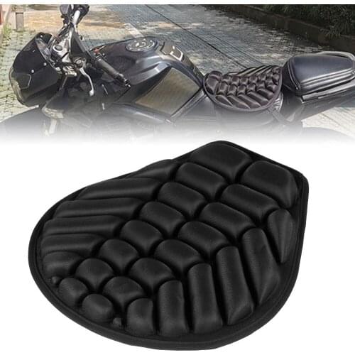 2021 New Motorcycle Seat Cushion Pressure Release Comfortable Seat Cushion Inflatable Air Cushion Cooling Buck Seat Cushion