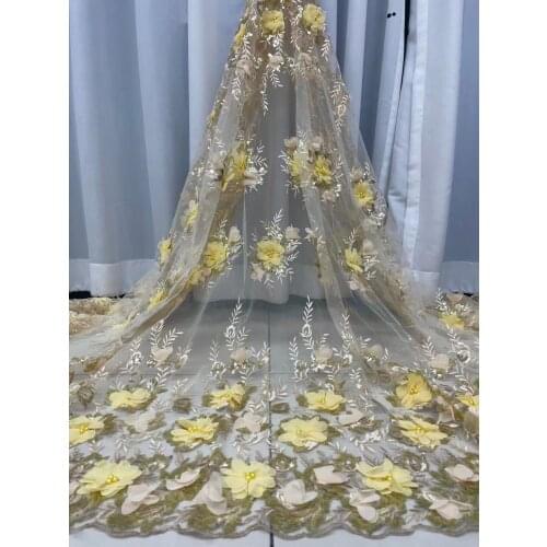 New style hot-selling cute 3D applique beads sequined tulle embroidery, good quality and good price, cute ladies skirt/jyxp