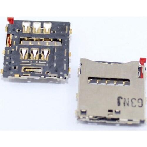 Genuine Sim Card tray For Sony xperia T2 Ultra XM50H D5303 D5322 D5306 Sim Card slot For Sony T2 Ultra Sim card reader holder