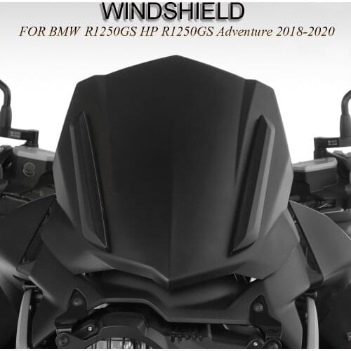 Motorcycle Front Windshield FOR BMW R1250GS HP R 1250 GS Adventure R 1250 GS HP Windscreen Airflow Wind Deflector 2018 2019 2020
