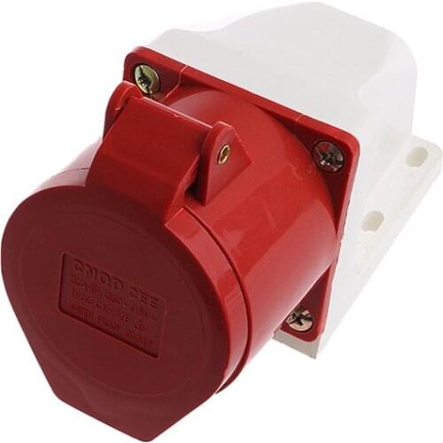 32 Amp 5pin Industrial Plug 240-415V Weatherproof IP44 3P+N+E 32A
