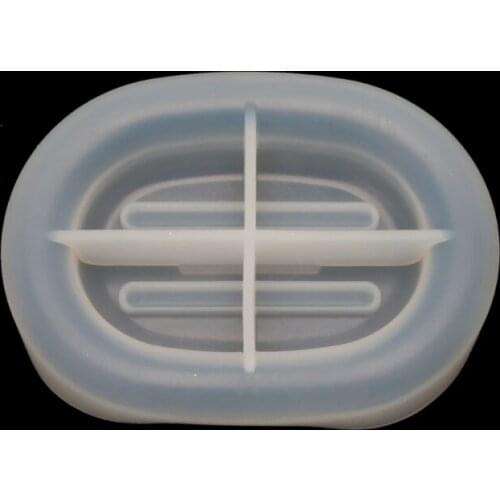 Handmade Soap Box Silicone Mold Soap Dish Tray Resin Casting Mold Art Crafts AXYD