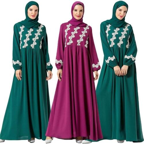 Dubai Abaya Dress Plus Size Women Embroidery Muslim Casual Kaftan Jilbab Islamic Cocktail Robes Arab Bangladesh Prayer Dresses