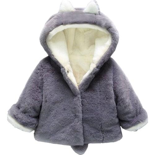 Baby Girl Boy Winter Coat for 6 to 36 Months Infant Toddler Girls Boys Jacket Soft Warm Hooded Clothes Fox Outerwear