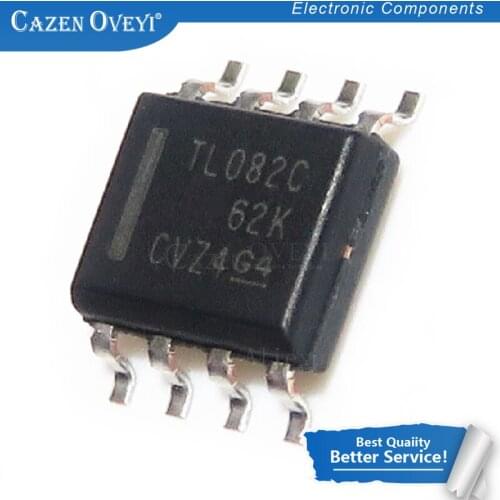 10pcs/lot TL082CDR SOP-8 TL082C TL082 In Stock