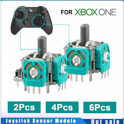 2/4/6/10pcs Axis Analog Joystick Sensor Module For Xbox One Replacement 3D Controller Potentiometer Repair Thumb Stick Parts