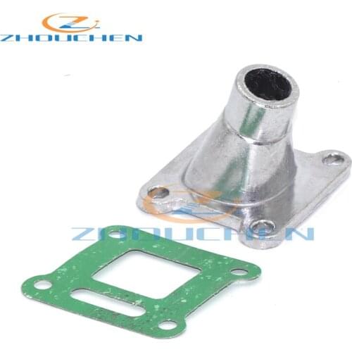 47cc 49cc Pocket Bike Engine Alloy Manifold Intake With Gasket Mini Motors