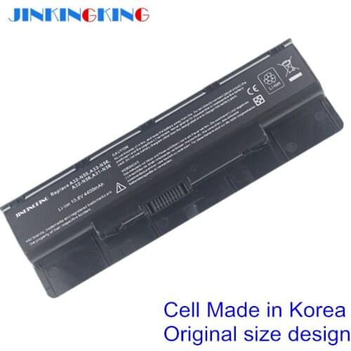 5200mAh Korea Cell New A32-N56 Battery for ASUS N46 N46V N46VJ N46VM N46VZ N56 N56V N56VJ N56VM N76 N76VZ A31-N56 A33-N56