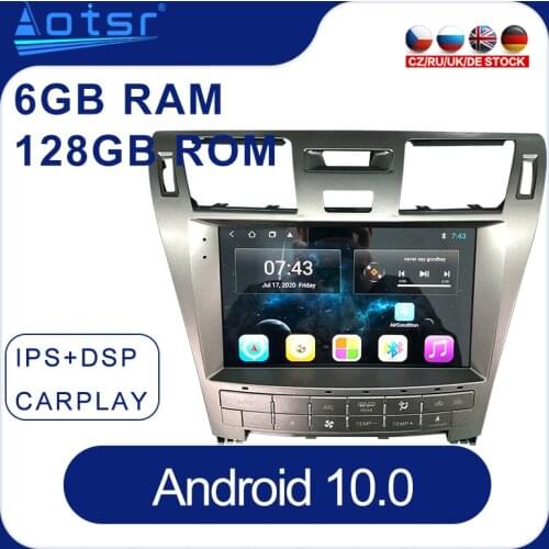 128G For Lexus LS460 LS 460 LS600H 2006-2015 Android Car Radio Car GPS Navigation Auto Stereo Multimedia Player DSP Carplay