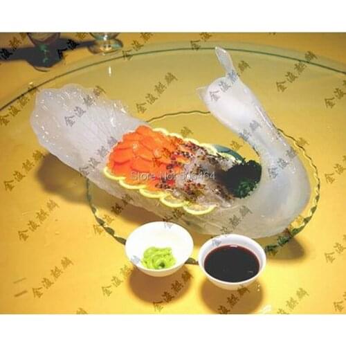 Ice sculpture mold Peacock boat 480*150*300mm