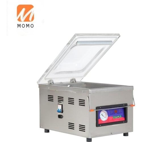 DZ-300/PD semi auto desktop vacuum sealer mini vacuum packaging machine for food rice meat fish