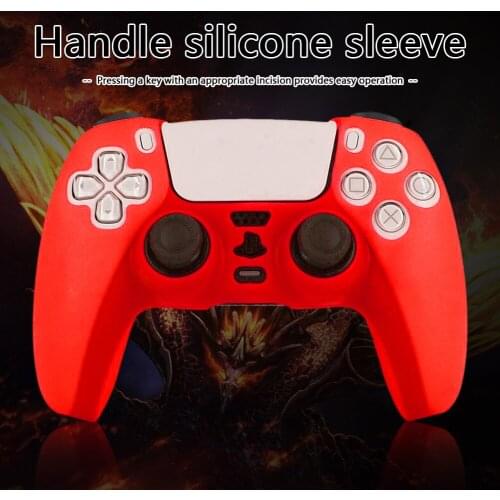 Gamepad Protective Cover Case Electronic Machine Accessories Silicone for SONY PS5 Game Controller Skin Guard