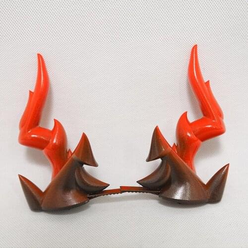 Game Arknights RHODES ISLAND Defender Nian Cosplay Prop Le Xiaoyao Skin Tails Horns Ferule Props for Halloween Christmas Party