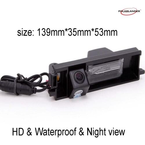 Hot sell backup camera car parking night vision reverse rearview camera CCD HD For Toyota RAV4 Chery Tiggo RELY X5 Chery A3