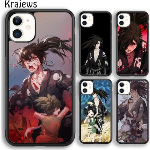 Krajews Dororo Anime soft Phone Case Cover For iPhone 5s SE 2020 6s 7 8 plus X XS XR 11 12 mini pro max coque Shell