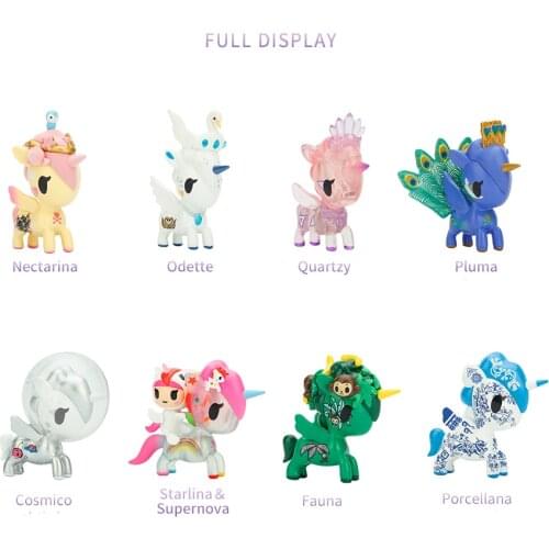 Original Tokidoki Unicorno Blind Box CollectibleUnicorn Doll Toy Valentines Day Girl Birthday Gifts