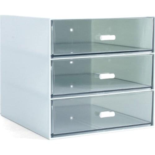 Plastic Makeup Drawers Organizer Box Jewelry Storage Box Container Make Up Cosmetic Case Box