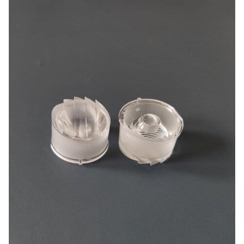 PTAV-22.8 New High quality Cree Stripe lens, Trapezoidal surfaces Waterproof lens, 15X45 Degree, Lens Diameter: 22.8mm, PMMA