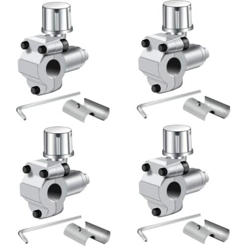 Quality 4 Pack BPV-31 Piercing Valve Line Tap Valve Kits Adjustable for Air Conditioners HVAC 1/4 Inch,5/16 Inch,3/8 Inch Tubing