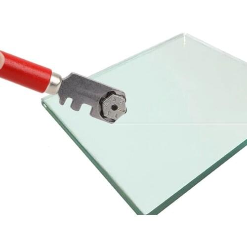 1PC Portable Glass Cutter Professional Glass Tile Cutter for Window Craft Hand Tool 130mm Diamond Tipped Glass Knife Tools
