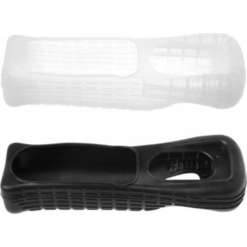 200pcs Black/White color Silicone Cover Case Skin Pouch Sleeve Housing Shell Protective Cover for Nintendo Wii Remote Controller