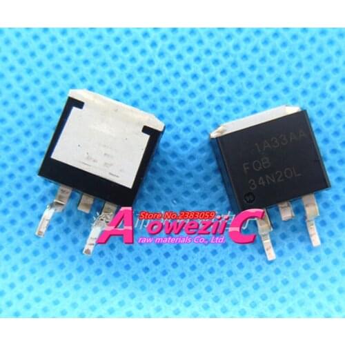Aoweziic 2017+ 100% new imported original FQB34N20 FQB34N20L FQB34N20LTM TO-263 FET 31A 200V