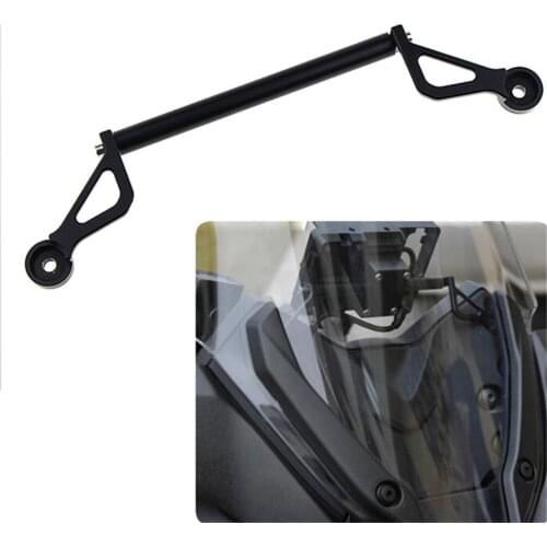 BLACK mobile GPS navigation station frame plate bracket for yamaha XMAX300 XMAX 300 X-MAX 300