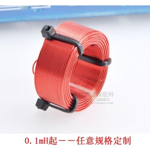0.5mm Speaker Frequency Divider Oxygen-free Copper Hollow Inductance Copper Coil Customized HIFI Sound Accessories