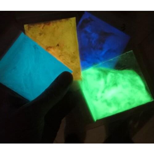 10g/Bag Glow In Dark Powder Nail Art Phosphor Pigment Luminous(More Use) Nail Fluorescent Glitter Cosmetic Neon Bright Dust SR-8