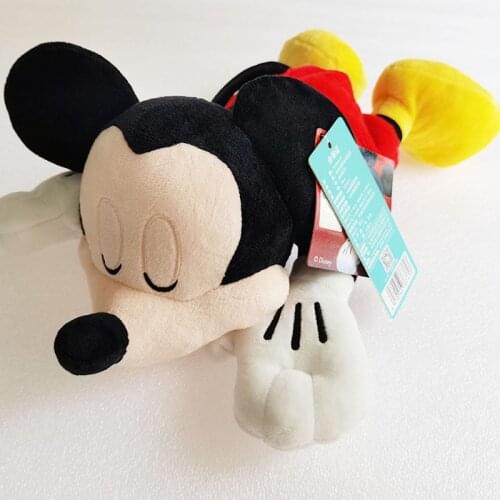30cm 11.8'' sleeping mickey mouse plush soft doll,mickey mouse stuffed toys gift for kids boys girls birthday gift