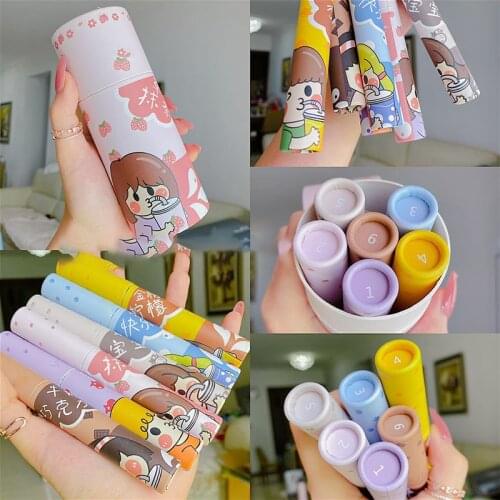 Cute Lipstick Set Long Lasting Nonstick Cup Waterproof Lip Tint Makeup Cosmetics Kit For Girl Women Maquillaje