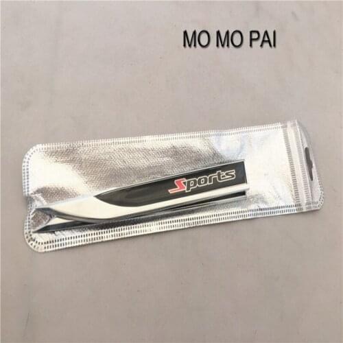 NEW Metal Badge Emblem Sticker Auto badge knife type sports sports universal 2016