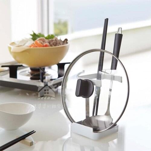 Pot Lid Shelf Kitchen Pot Pan Cover Rack Organizer Sponge Spoon Dish Stand Holder Cooking Utensil Storage Holder Kitchen Tool