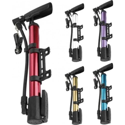 Aluminum alloy portable bicycle pump hand pump bicycle air pump inflation valve mountain bike mountain bike pump