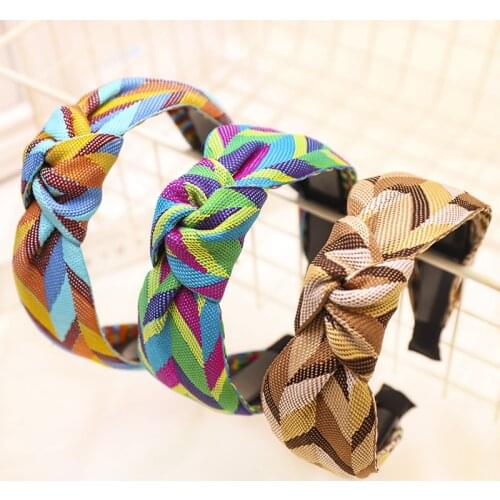 Ribbon Knot Headband Hairband Knotted Hairband Hair Accessories