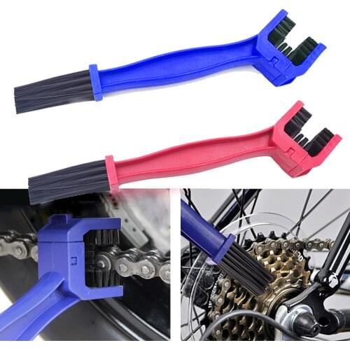 Motorcycle Chain Cleaning Brush Cycle Dirt Remover Bicycle Gear Grunge Brush Cleaner For honda forza 125 ybr 125 yamaha tmax 500