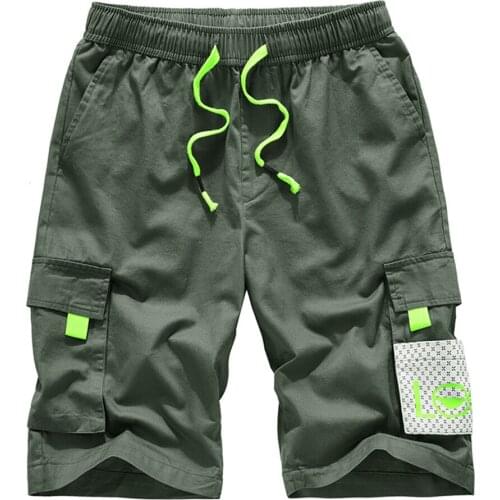 Tooling shorts male fashion loose 5 points in straight breeches 5 minutes of pants, casual pants joker new summer dresses