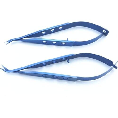 Titanium Left/Right Castroviejo Corneal Scissors ophthalmic surgical instrument
