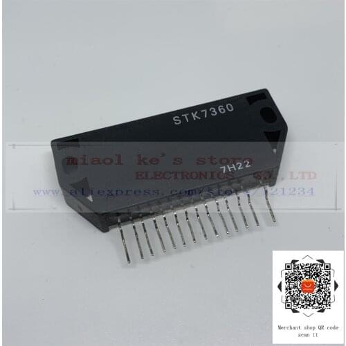 100% New original: STK7360 - Audio power amplifier module