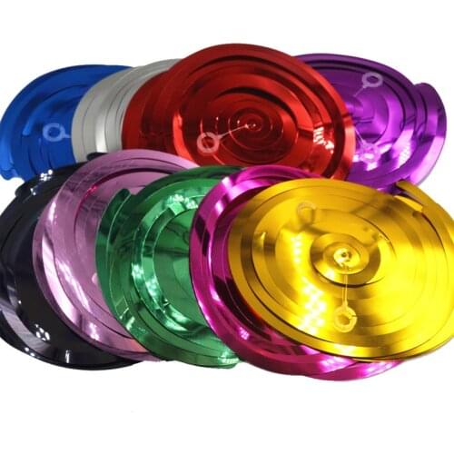 5pcs/pack 94cm length Foil Swirls coloured ribbon PVC Spiral Ornaments Birthday Party Supplies Wedding Background decoration