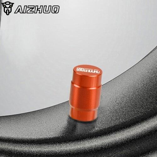 FOR 690 Enduro / R 2008 2009 2010 2011 2012 2013 2014 2015 2016 CNC Motorcycle Wheel Tire Valve Stem Caps Airtight Covers