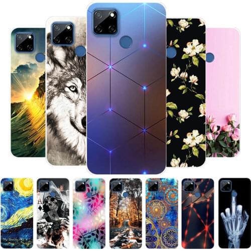 For OPPO Realme Narzo 30A Case Silicone TPU Soft Back Cover Shockproof Phone Case For OPPO Realme Narzo30A Coque Narzo 30 A