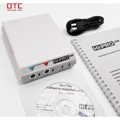 Hi-Pro hipro Programming box for digital hearing aids, works with all Siemens resoon digital hearing aids works as