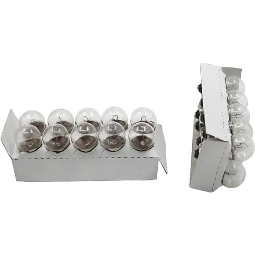 10 Piece 6V 8W Turn Signal Bulbs Indicator Globe Replacement No. 34905-035-000 For Honda Z50 ST50 CT70 C50 C70 C90 CT110