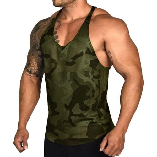 4 Colors Summer Men Trainning Tank Tops Shirts Fashion Color Block Print Bodybuilding Sport Vest Fitness Undershirt